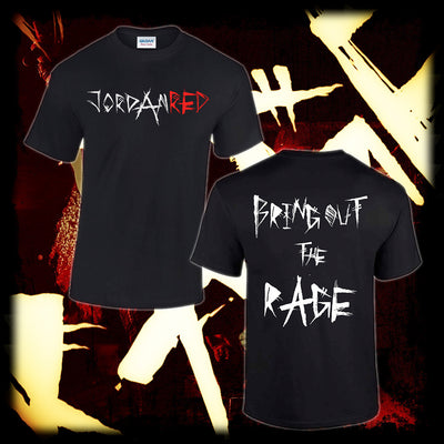 Jordan Red - Bring Out The Rage T-Shirt (Double-Sided Print)